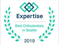 Dr. Nelson received the Expertise Award in 2019 for Best Seattle Orthodontist.